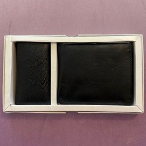 Leather wallet and key case